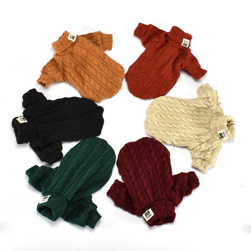 Knit Sweater Turtleneck