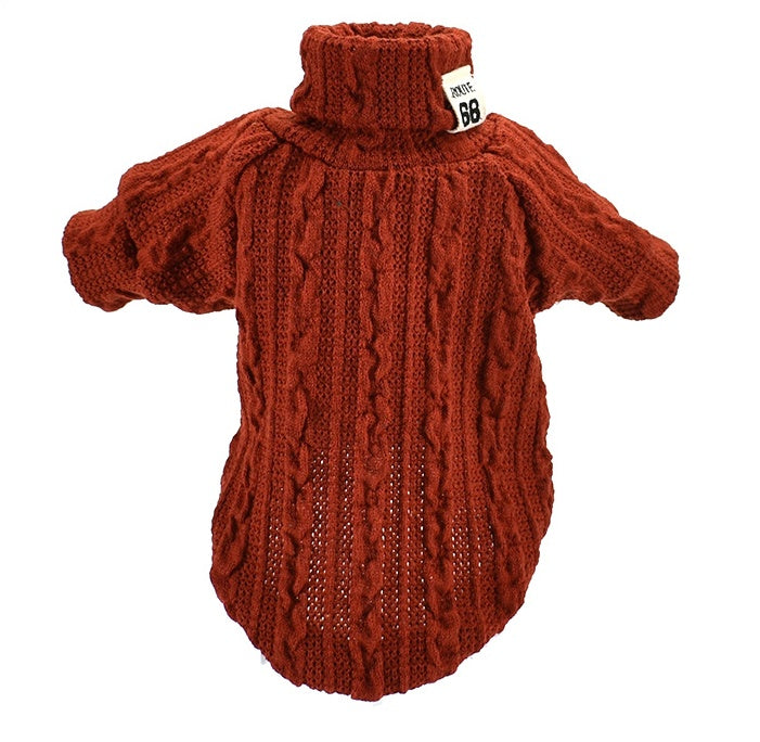 Knit Sweater Turtleneck
