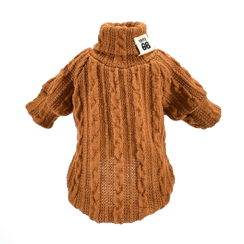 Knit Sweater Turtleneck