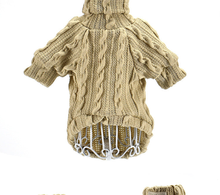 Knit Sweater Turtleneck