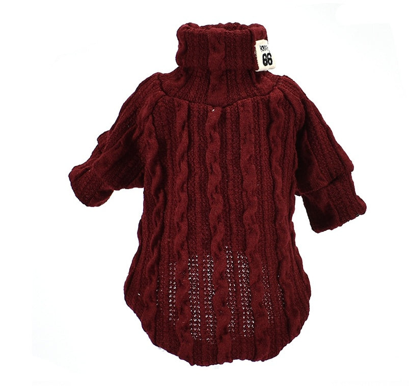 Knit Sweater Turtleneck