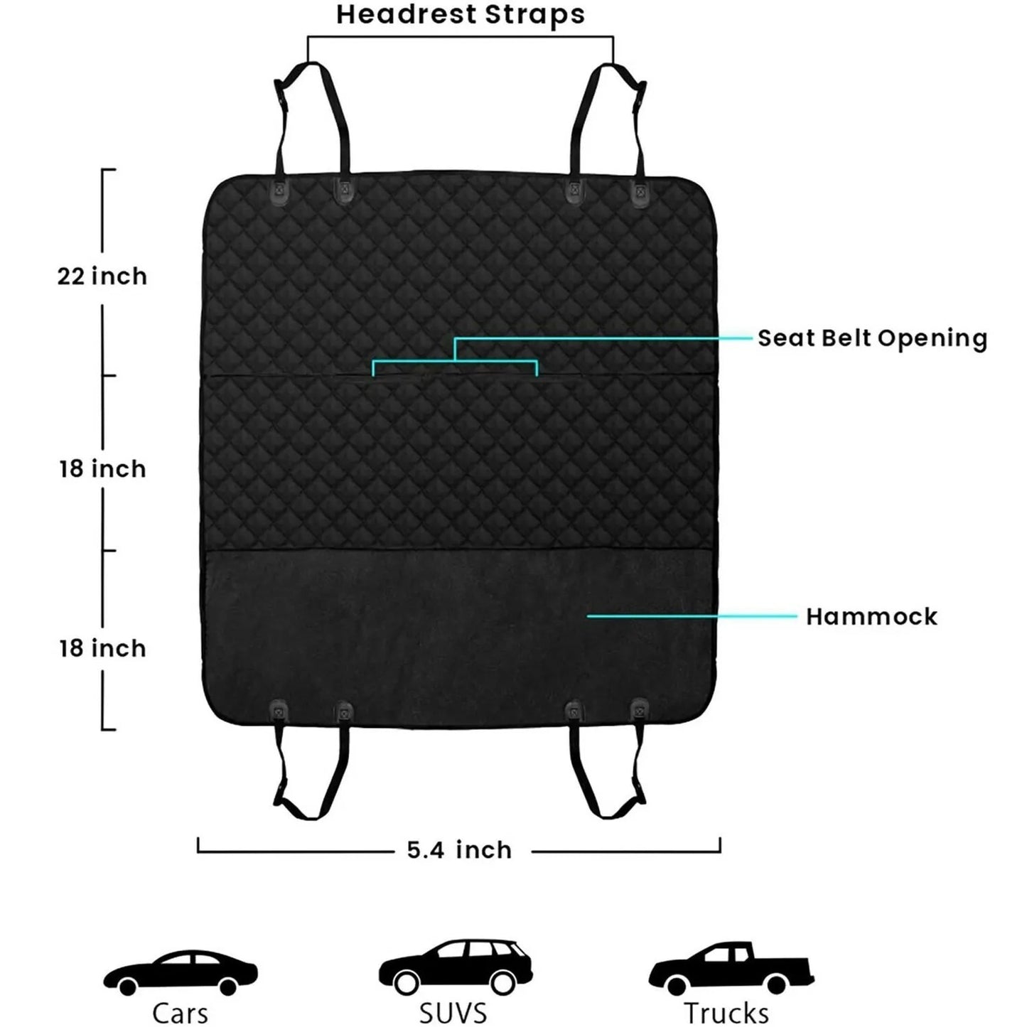 Seat Cover - Back Seat