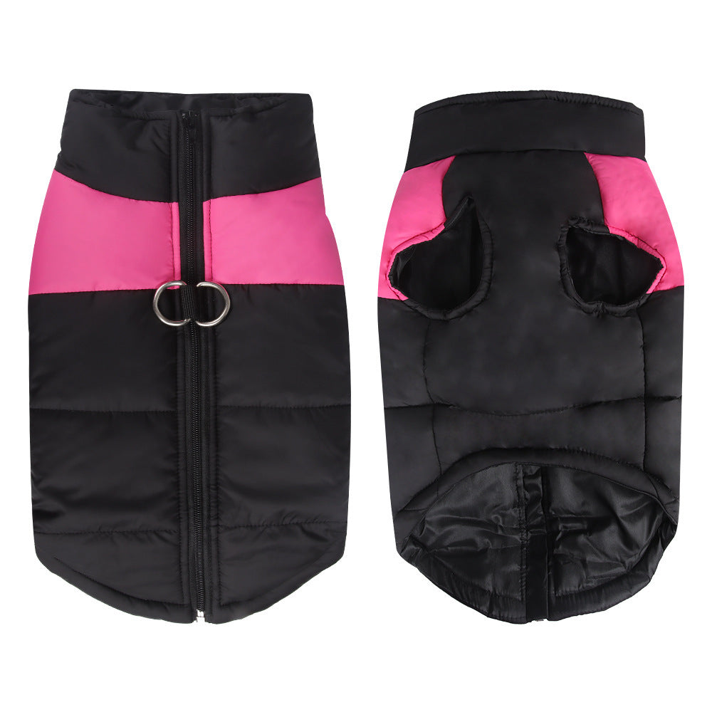 Winter Pull Over Jacket For Dogs